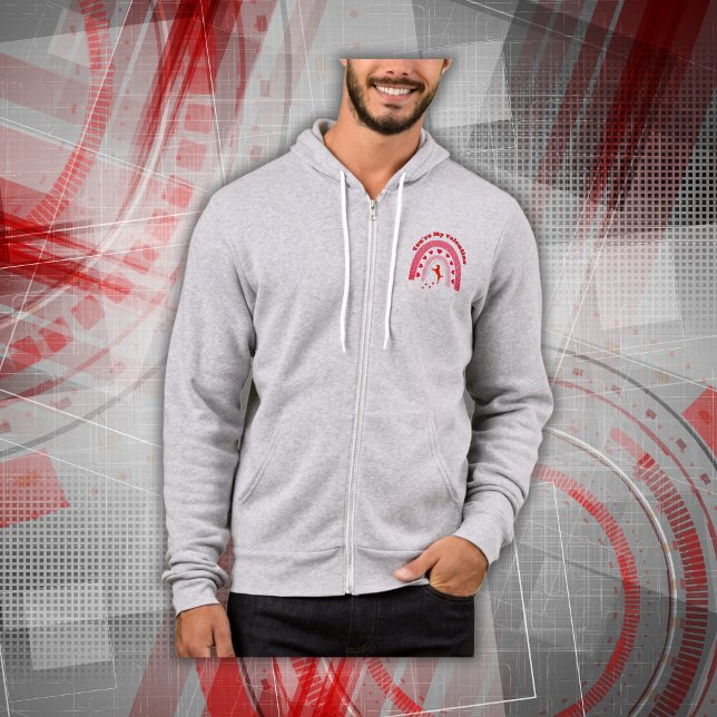 Pull À Capuche Chien Valentine - Tu es ma Saint Valentin | (Créateur téléchargé)