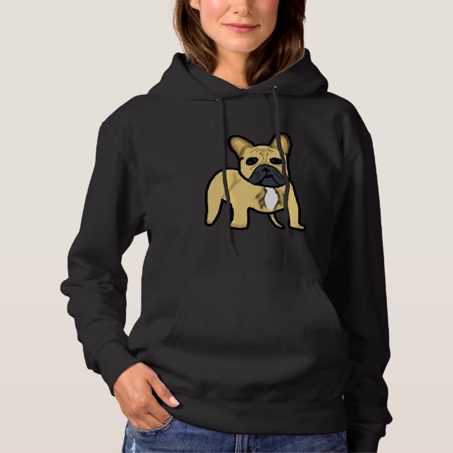 Pull À Capuche Chiffre de taureau français (Devant)