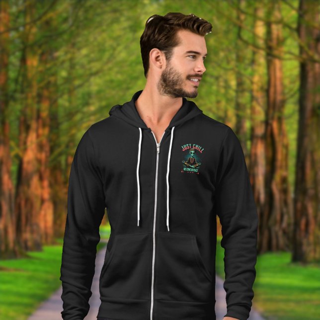 Pull À Capuche Chill, on vient en paix (Créateur téléchargé)