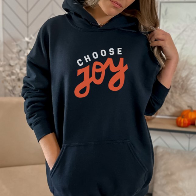 Pull À Capuche Choisir Joie Retro Flair Athlétique Chrétienne Fem (Créateur téléchargé)