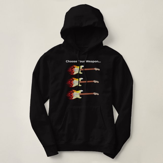 Pull À Capuche Choisissez votre arme (Design devant)
