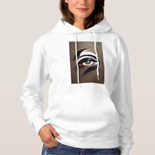 Pull À Capuche cils glamour formant