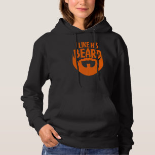 Pull À Capuche Citation De La Barbe J'Aime Sa Barbe