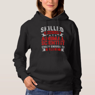 Pull À Capuche Citation de Profession Drôle Scientifique Animal C