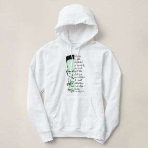 Pull À Capuche Citation Monster, Love et Rage de Frankenstein