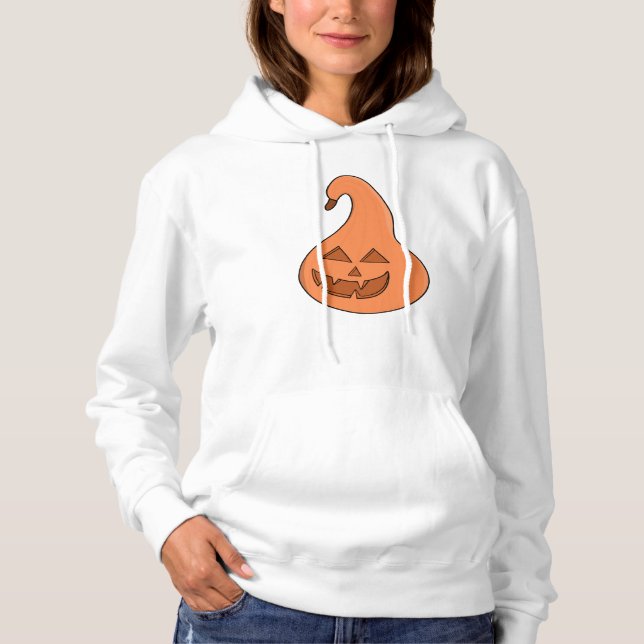 Pull À Capuche Citrouille adorobale (Devant)