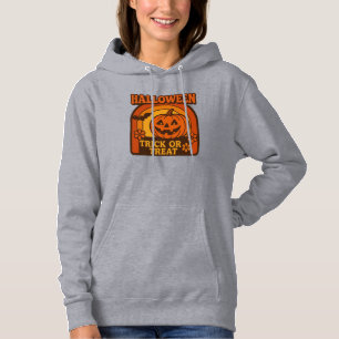 Pull À Capuche Citrouille d'Halloween de style vintage des années