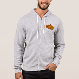 Pull À Capuche Citrouille d'Halloween souriante mignonne