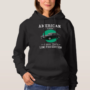 Pull À Capuche classique américain de qualité véritable édition l