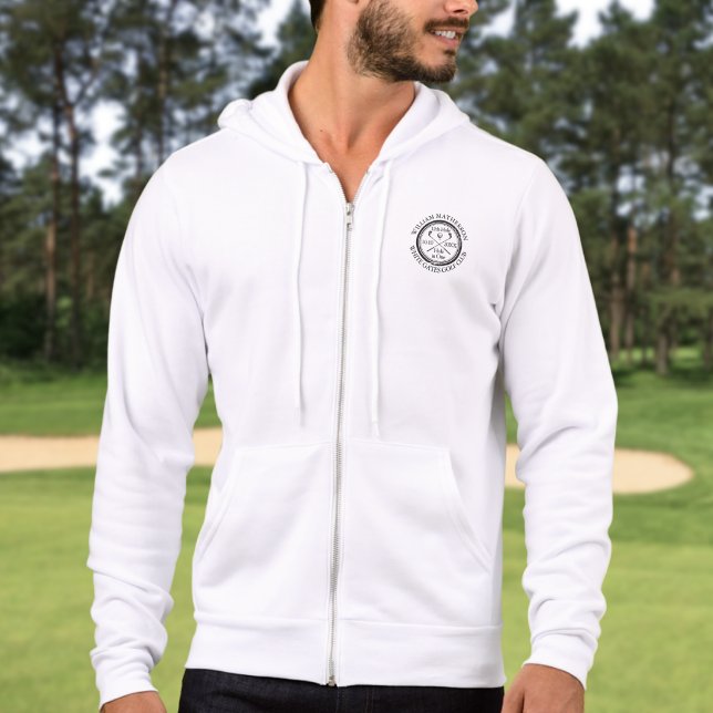 Pull À Capuche Classique Golf sur mesure Hole in One (Hole in One Classic Golf Personalised Hoodie)
