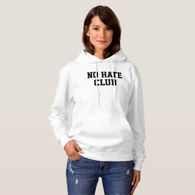 Pull À Capuche Club Anti-Haine     (Devant entier)