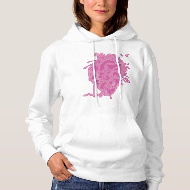 PULL À CAPUCHE COEUR (Devant)