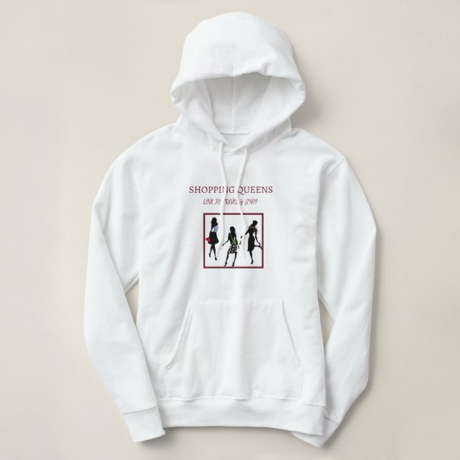 Pull À Capuche Collection Shopping Queen - Dames  (Design devant)