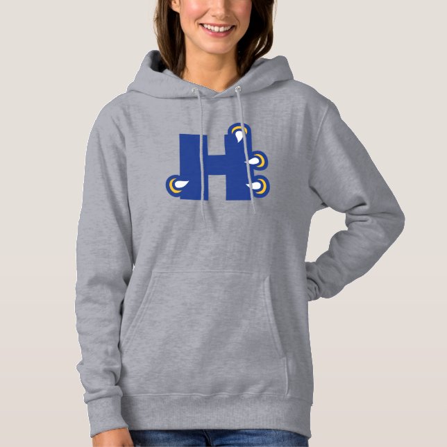 Pull À Capuche Collège Hilbert H (Devant)