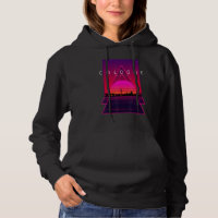 Cologne Skyline 80s 90s Vaporwave esthétique rétro