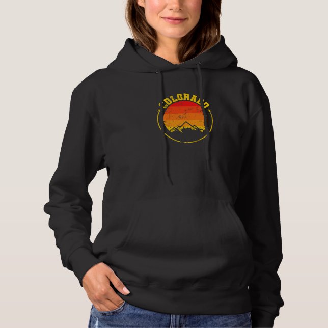 Pull À Capuche Colorado États américains Amérique États-Unis (Devant)