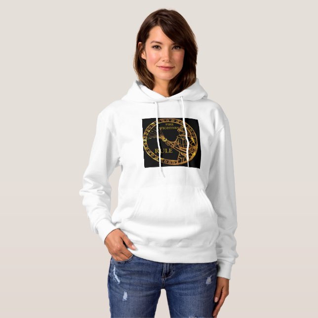 PULL À CAPUCHE COMBATTANTS (Devant entier)