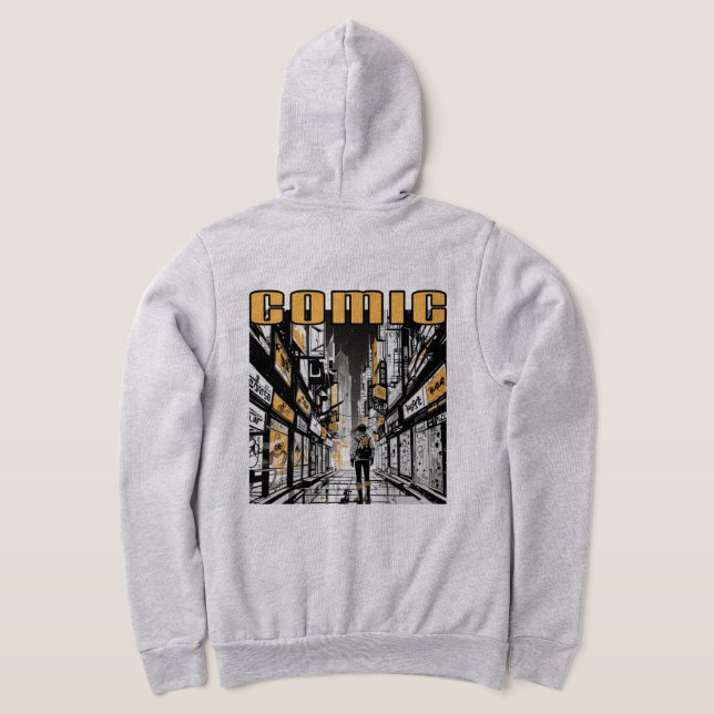 Pull À Capuche Comic Full Zip (Couchage Retour)