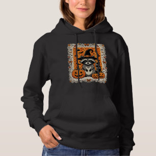 Pull À Capuche Conception de citrouille d'Halloween de raton lave