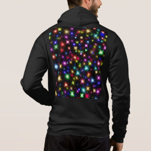 Pull À Capuche Conception de feux d'artifice Étoiles Colorées