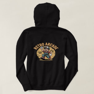 Pull À Capuche Conception de T‑Shirt Héros Classique Retro Arcade