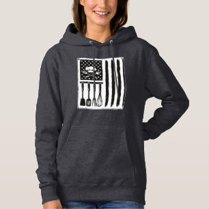 Pull À Capuche Conception de T-shirt Ustensiles de Cuisine Drapea