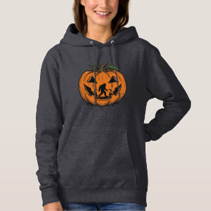 Pull À Capuche Conception de vecteur de Halloween de citrouille d