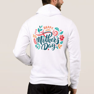 Pull À Capuche Conception Florale Bonne Fête des Mères-63754