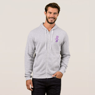 Pull À Capuche Conserver le calme et attraper un licorne violet S