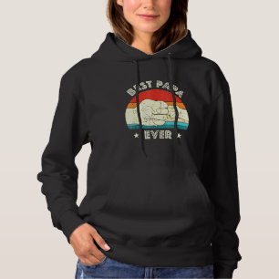 Pull À Capuche Cool Retro Vintage significatif Meilleur Papa jama