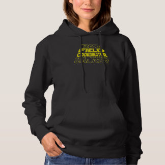 Pull À Capuche Coordonnateur de terrain Conception arrière de l'