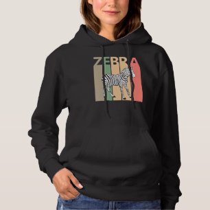 Pull À Capuche Costume Zebra amusant