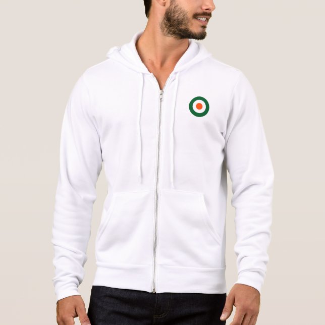 Pull À Capuche Cote D'Ivo, symbole du drapeau de la Côte d'Ivoire (Devant)