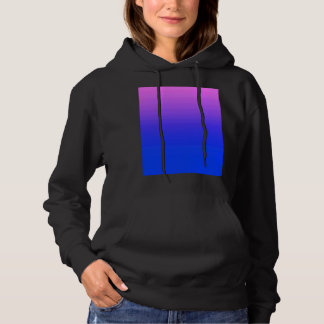 Pull À Capuche Couleurs de fierté bisexuelle