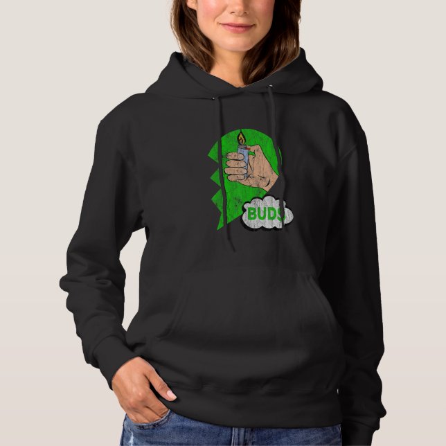 Pull À Capuche Couples Matching Best Buds Weed Funny Joint Stoner (Devant)