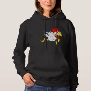 Pull À Capuche Courir du poulet
