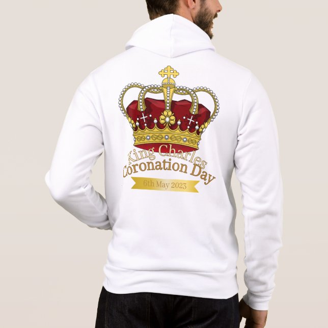Pull À Capuche Couronne du jour du couronnement (Dos)
