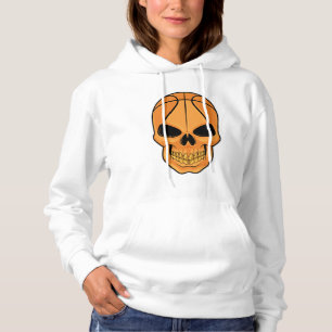 Pull À Capuche Crâne avec tête de basket