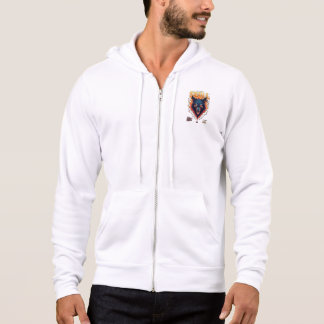 Pull À Capuche Crâne Steidon - Tête de loup flamboyant Tee