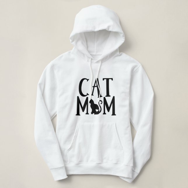 Pull À Capuche Crazy Cat Lady Mom Kitten Lover Kitty Kitties Cade (Design devant)