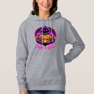 Pull À Capuche Creep it Real, Horreur Halloween illustration