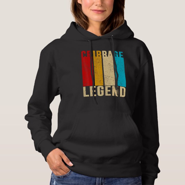 Pull À Capuche Cribbage Legend Joueur Quinze Deux Quinze Quatre R (Devant)