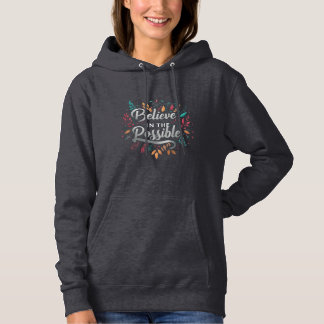 Pull À Capuche Croire au possible