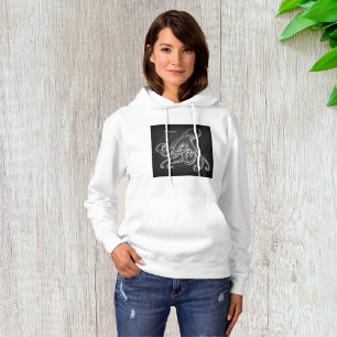 Pull À Capuche Croquis d'octopus