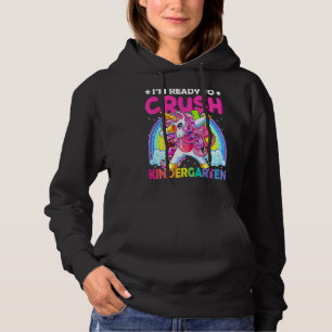 Pull À Capuche Crush Kindergarten Dabbing Unicorne Retour À L'Éco