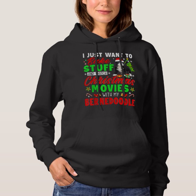 Pull À Capuche Cuire Des Stups Et Regarder Les Films De Noël Avec (Devant)