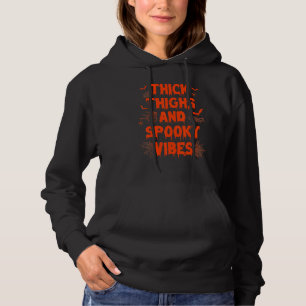 Pull À Capuche Cuisses Épaisses Et Vibrations Sombres L'Halloween