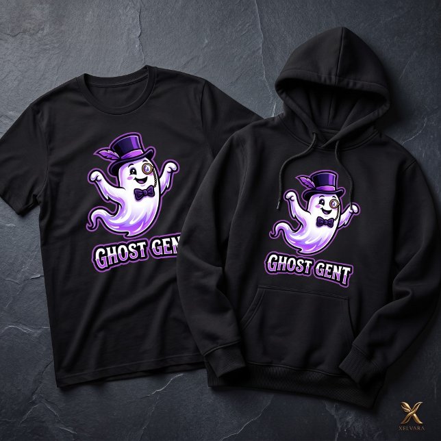 Pull À Capuche Cute Ghost Gent Halloween (Créateur téléchargé)