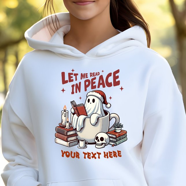 Pull À Capuche Cute Petit Fantôme Drôle Personnalisé (Créateur téléchargé)