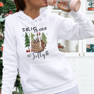 Pull À Capuche Cute Rustic Modern Funny Joyeux Fêtes de Noël Fête